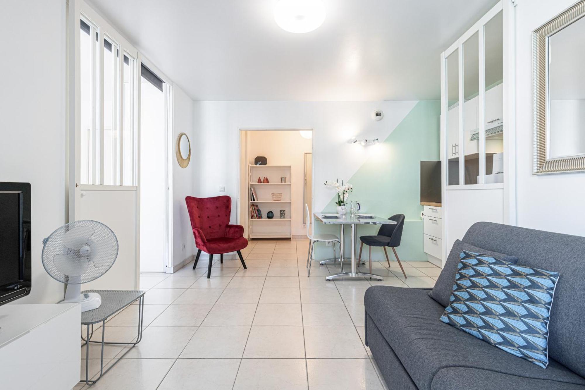 Quiet 1 bdr Port! close Place du Pin Garibaldi Nisa Exterior foto
